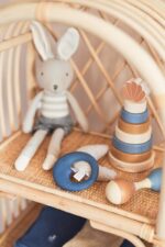 Jollein 037-001-65366 Stofftier Kuscheltier Hase Kaninchen Junge Joey grau 50 cm - Image 7