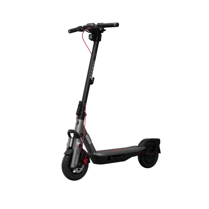 Segway-Ninebot F2 Pro D, E-Scooter mit Straßenzulassung für Erwachsene, max. 20 km/h Geschwindigkeit, 55 km Reichweite, Lange Reichweite