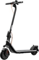 Segway-Ninebot E3 Pro D, E-Scooter Deutscher Straßenzulassung, 55 km Eco Modus Reichweite, 47km Sport Modus Reichweite, Federung vorne & hinten, 800 W Motor, faltbar, 17,9 kg, 10-Zoll Reifen, IPX5