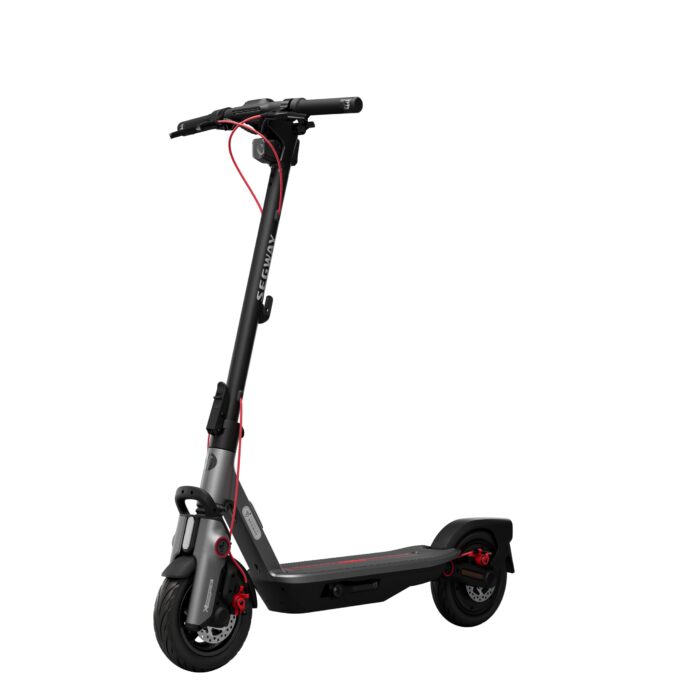 Segway-Ninebot F2 Pro D, E-Scooter mit Straßenzulassung für Erwachsene, max. 20 km/h Geschwindigkeit, 55 km Reichweite, Lange Reichweite
