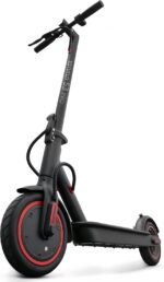 E-Scooter mit Luftreifen, S3 PRO Elektroroller 20km/h - 15% Steigung, 30km Reichweite, 120kg Belastung, Duales Bremssystem, Display, App, E Roller für Erwachsene