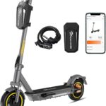 EVERCROSS EV10S MAX Elektroroller mit Straßenzulassung (ABE), Faltbarer E Scooter für Erwachsene - mit APP, 500W Motor, 80KM Reichweite, Max.20 km/h, 10" Vakuumreifen mit Gelschicht