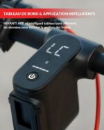 E Scooter mit Straßenzulassung, INVANTI E30 Elektroroller 32KM Reichweite, E Roller für Erwachsene mit Hinteren Stoßdämpfern, E Roller 120kg Tragkraft, Faltbarer Elektroscooter mit App und Blinker