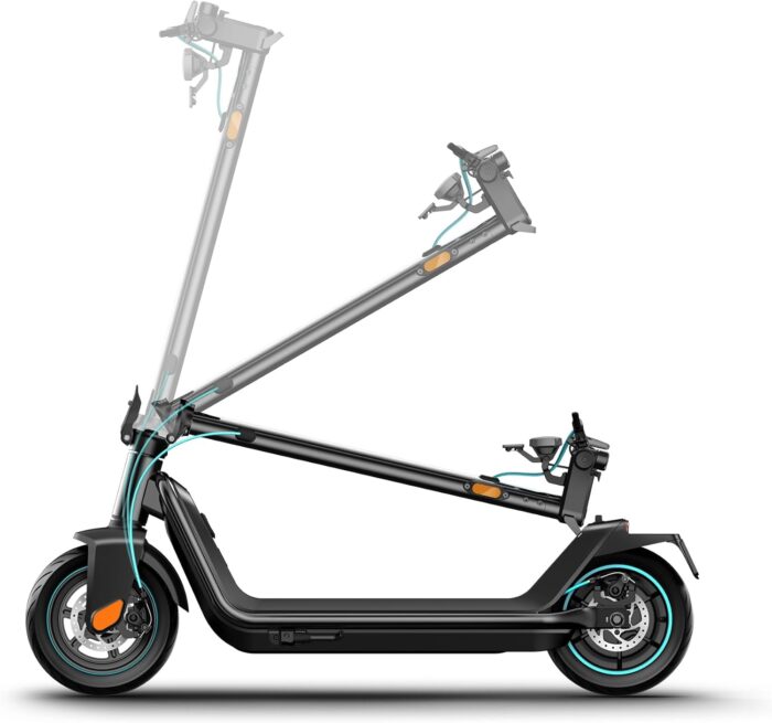 Odys E-Scooter mit Straßenzulassung und Blinker (je nach Modell bis zu 75 km Reichweite & bis zu 25% Steigung, max. 20km/h, klappbar) E-Roller mit Straßenzulassung Elektroscooter Elektroroller