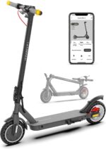 E Scooter mit Straßenzulassung, INVANTI E30 Elektroroller 32KM Reichweite, E Roller für Erwachsene mit Hinteren Stoßdämpfern, E Roller 120kg Tragkraft, Faltbarer Elektroscooter mit App und Blinker