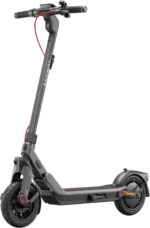 Segway-Ninebot E3 Pro D, E-Scooter Deutscher Straßenzulassung, 55 km Eco Modus Reichweite, 47km Sport Modus Reichweite, Federung vorne & hinten, 800 W Motor, faltbar, 17,9 kg, 10-Zoll Reifen, IPX5