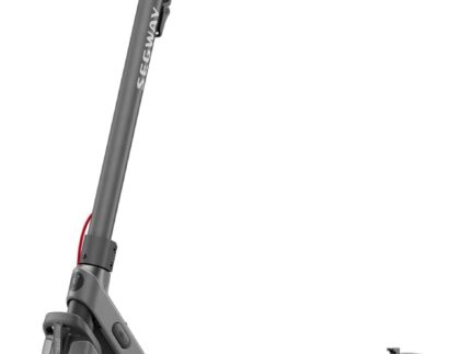 Segway-Ninebot E3 Pro D, E-Scooter Deutscher Straßenzulassung, 55 km Eco Modus Reichweite, 47km Sport Modus Reichweite, Federung vorne & hinten, 800 W Motor, faltbar, 17,9 kg, 10-Zoll Reifen, IPX5