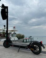 E Scooter mit Straßenzulassung, ABE Elektroroller Belastung bis 120kg, 30 km Reichweite, LED, 20km/h, 350W Motor, 8,5 Zoll Wabenreifen,Duales Bremssystem E Roller für Erwachsene