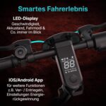 Odys E-Scooter mit Straßenzulassung und Blinker (je nach Modell bis zu 75 km Reichweite & bis zu 25% Steigung, max. 20km/h, klappbar) E-Roller mit Straßenzulassung Elektroscooter Elektroroller