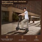 NAVEE GT3 Serie E-Scooter 350W-400W, 50 km-75 km Reichweite | Vierfach-Federung | Klappbar (54 cm) mit IPX5,Steigungen 18%-22%