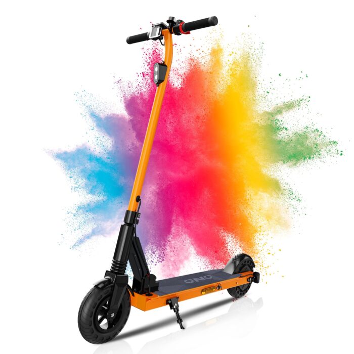 QnQ E Scooter, 2026 8 Zoll Faltbarer Roller, 500 W/20 km/h Motor, 15 km Reichweite, pannensichere Wabenreifen, Kinder und Jugendliche.