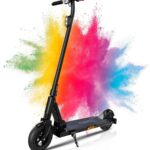 QnQ E Scooter, 2026 8 Zoll Faltbarer Roller, 500 W/20 km/h Motor, 15 km Reichweite, pannensichere Wabenreifen, Kinder und Jugendliche.