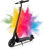 QnQ E Scooter, 2026 8 Zoll Faltbarer Roller, 500 W/20 km/h Motor, 15 km Reichweite, pannensichere Wabenreifen, Kinder und Jugendliche.