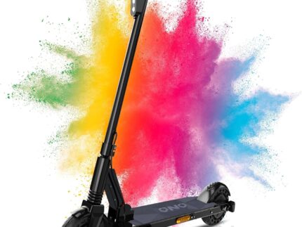 QnQ E Scooter, 2026 8 Zoll Faltbarer Roller, 500 W/20 km/h Motor, 15 km Reichweite, pannensichere Wabenreifen, Kinder und Jugendliche.